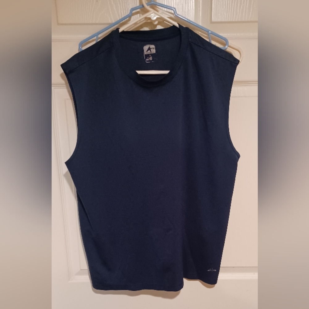 Sleevless shirt dark blue size LG